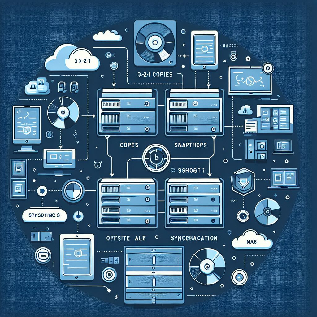 NAS bez stresu: jak nastavit zálohy 3-2-1 pro rodinu i freelancera